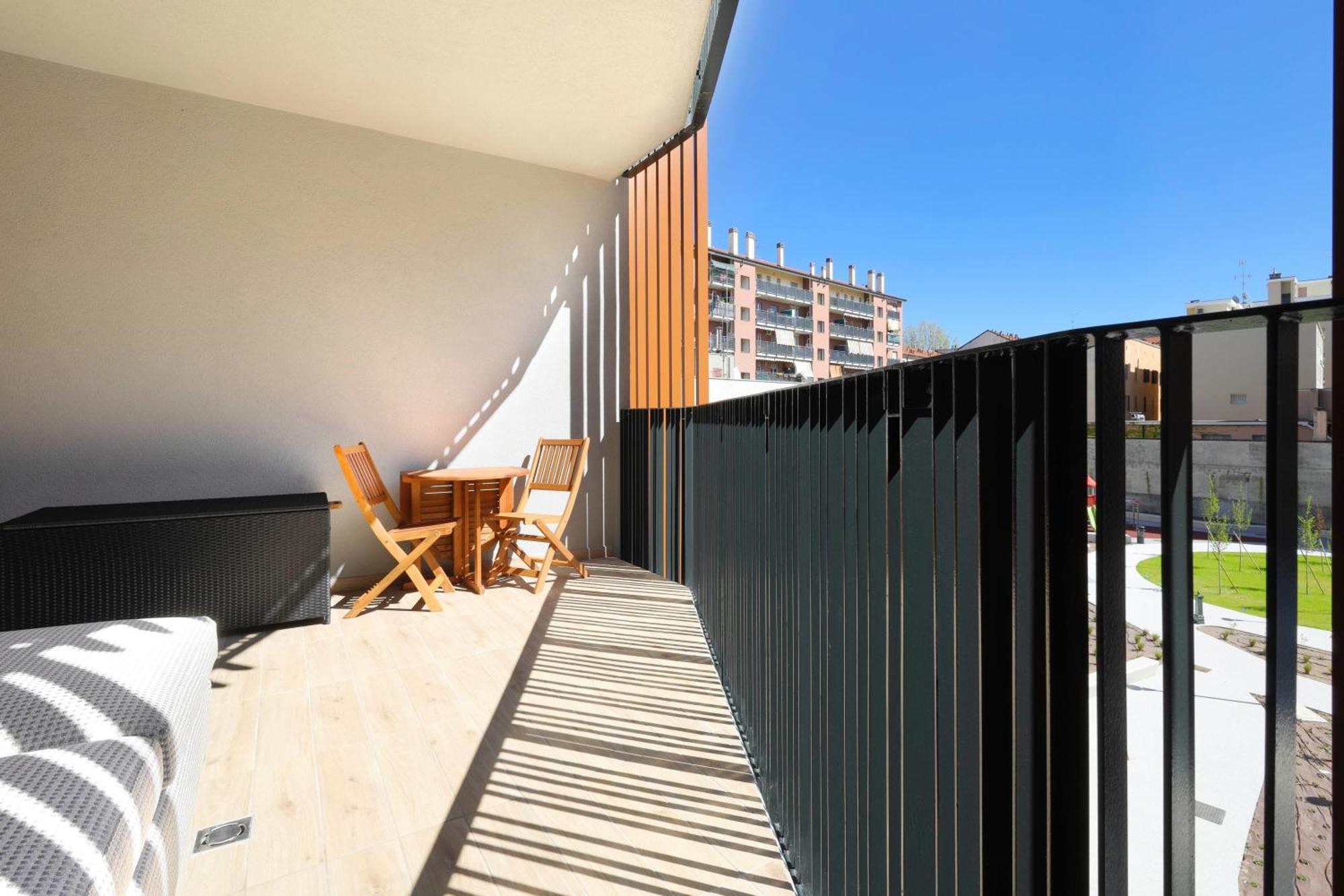Luxury Con Terrazza, Palestra, Cowork & Box Privato Vakantiehuis *